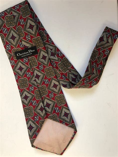 christian dior tie used